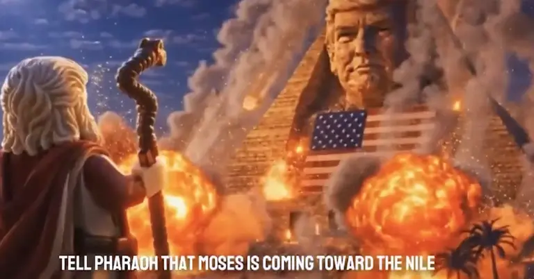 ট্রাম্পকে নিয়ে ব্যঙ্গচিত্র